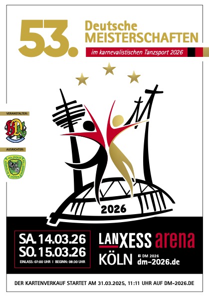 53. Deutsche Meisterschaften  im karnevalistischen Tanzsport